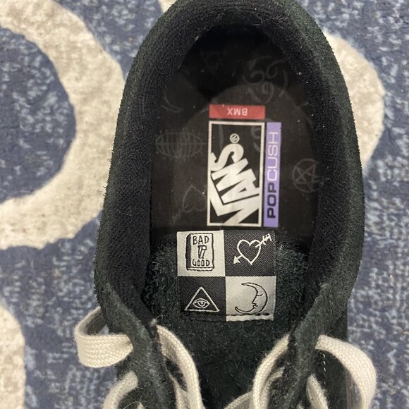 Vans Cult Never Fade Wafflecup BMX PopCush Size 10.5 Black - Picture 6 of 11